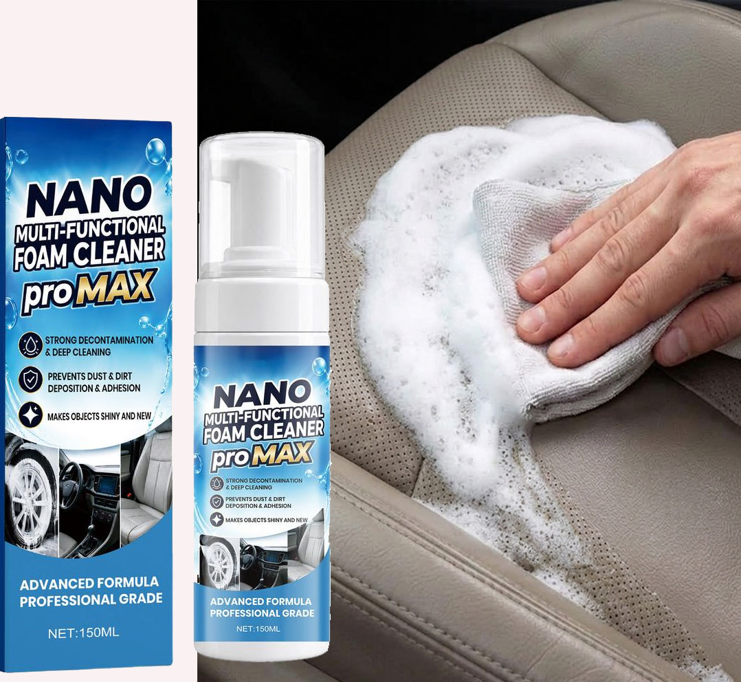 泡状クリーナー。頑固な汚れを落とし、臭いを除去。効果的な処方 - Seat Cleaner Fabric のレビューと価格